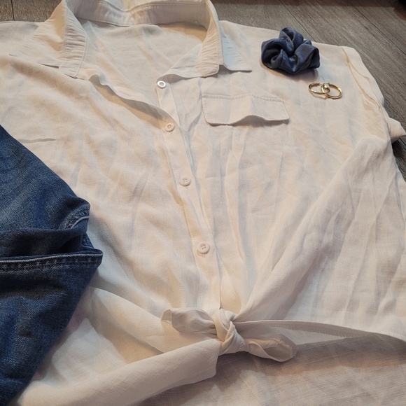 White Button Down Shirt - Picture 4 of 7